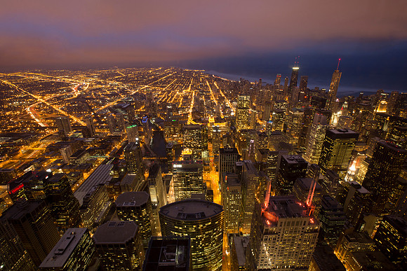 View from Willis Tower - Chicago