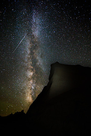 Badlands NP - Night with Milky Way