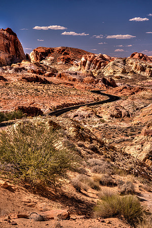 Valley of Fire State Park - Along Scenic Road