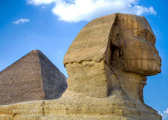 Sphinx in Giza, Egypt