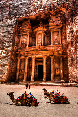 The Treasury at Petra – Jordan